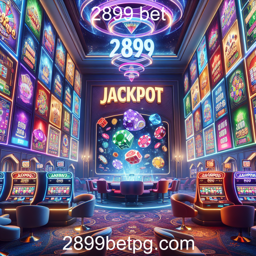 Descubra a Emoção dos Jackpots no 2899 Bet